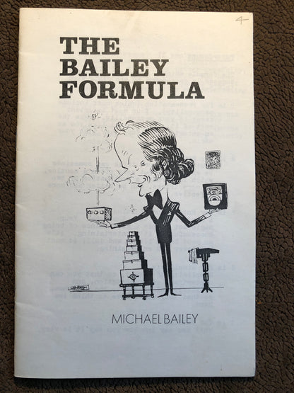 The Bailey Formula (small edition) - Michael Bailey