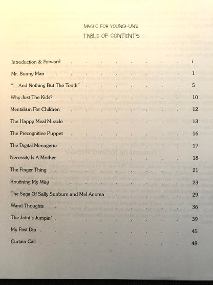 Magic for Young-un's - Mark Strivings