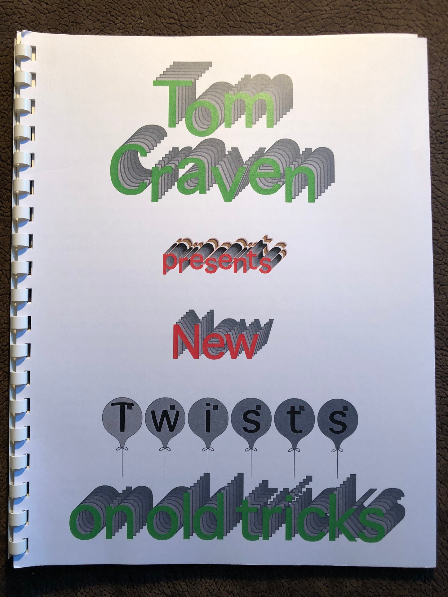 New Twists On Old Tricks - Tom Craven