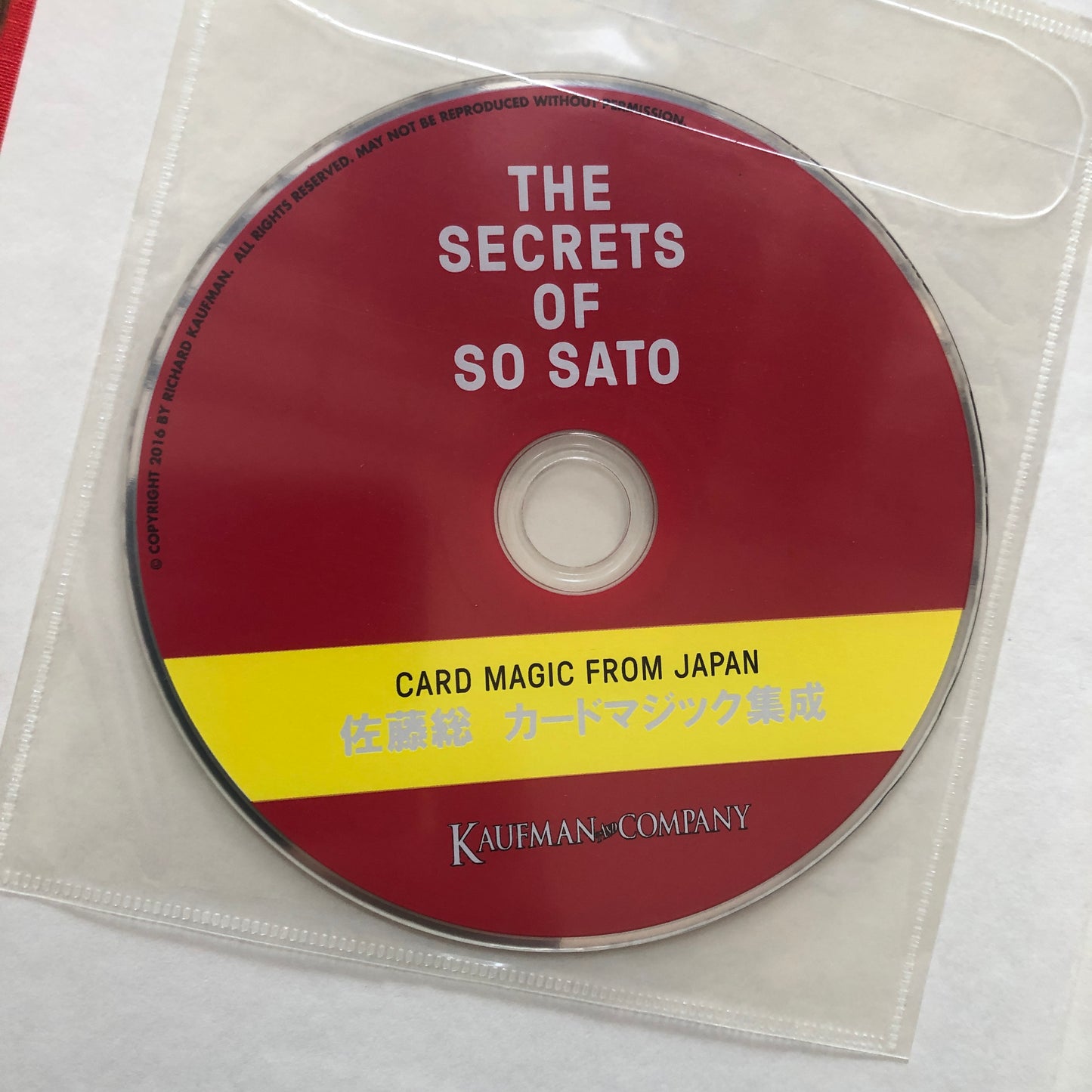The Secrets of So Sato - Richard Kaufman