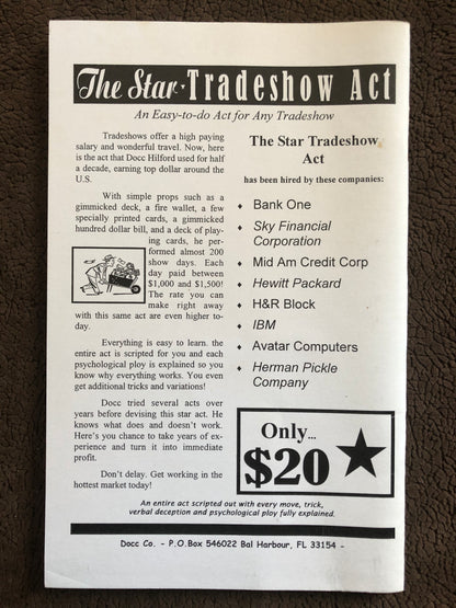 The Star Tradeshow Act - Docc Hilford