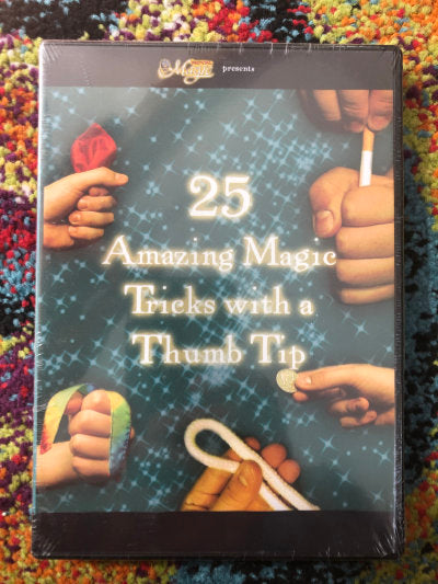 25 Amazing Magic Tricks with a Thumb Tip - Royal Magic - DVD