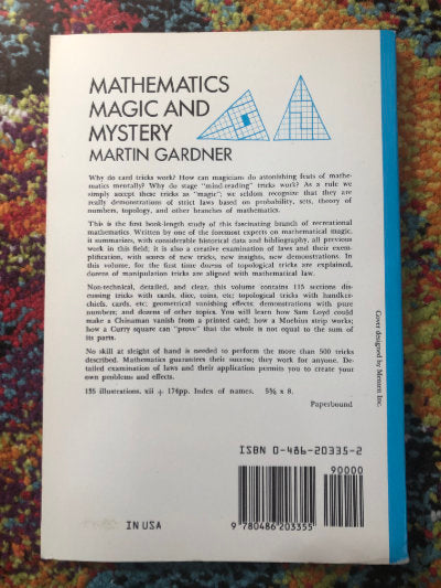 Mathematics, Magic & Mystery - Martin Gardner