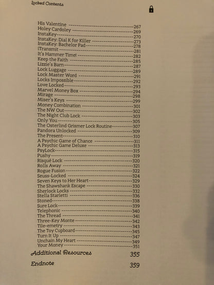 Locked - Jim Kleefeld - SIGNED