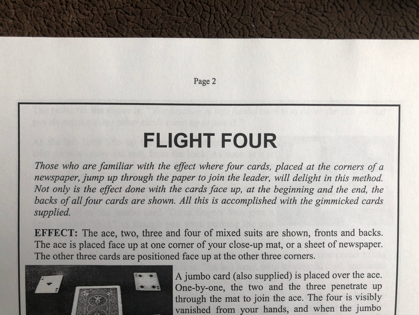 Bob King's Close-Up Tutorial 2: Flight Four (regular size)