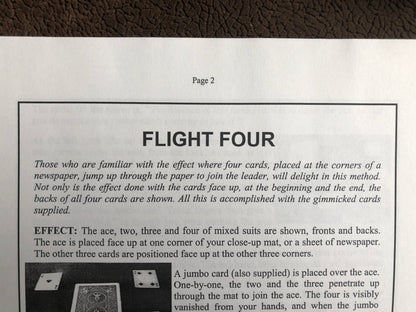 Bob King's Close-Up Tutorial 2: Flight Four (regular size)
