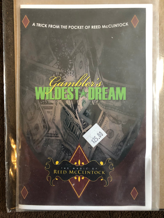Gambler's Wildest Dream - Reed McClintock (booklet, DVD, props)