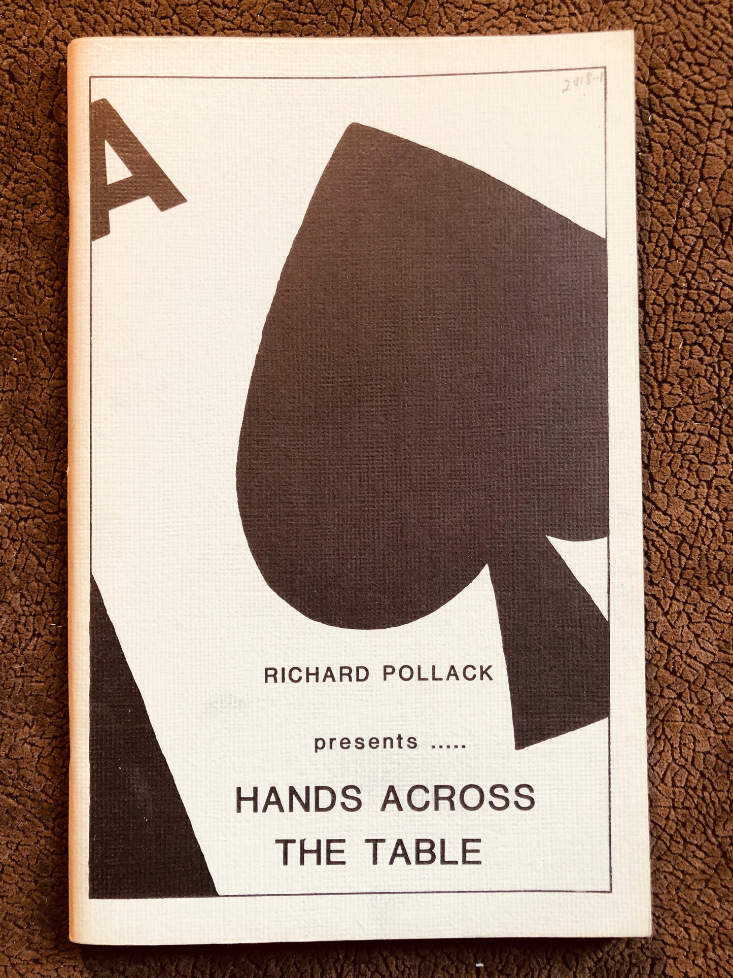 Hands Across The Table - Richard Pollack