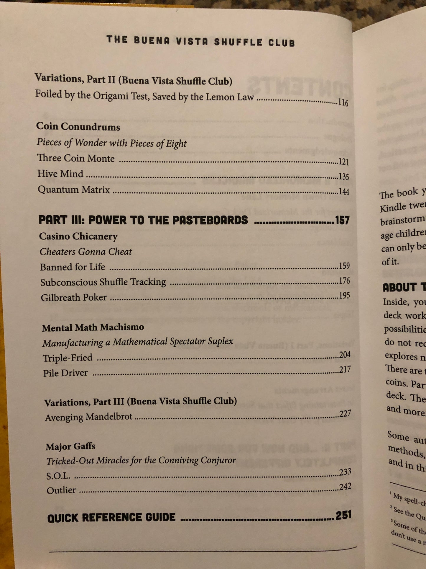 The Buena Vista Shuffle Club - Matt Baker - SIGNED