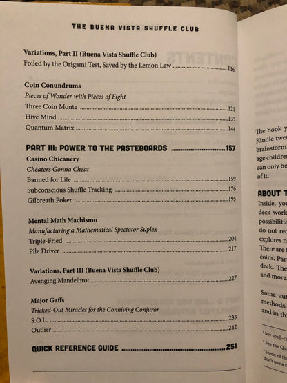 The Buena Vista Shuffle Club - Matt Baker - SIGNED