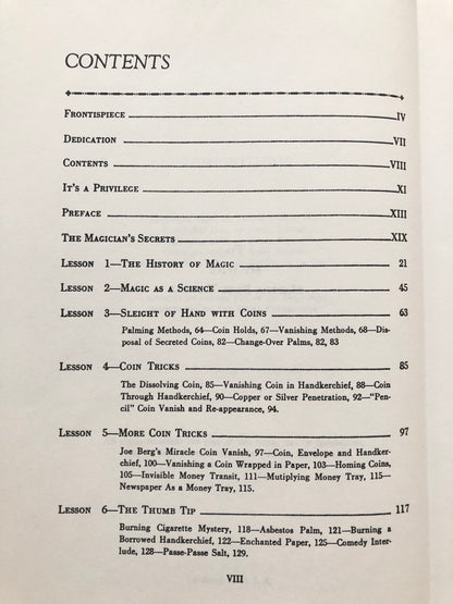 Tarbell Course in Magic Vol.1 - Harlan Tarbell