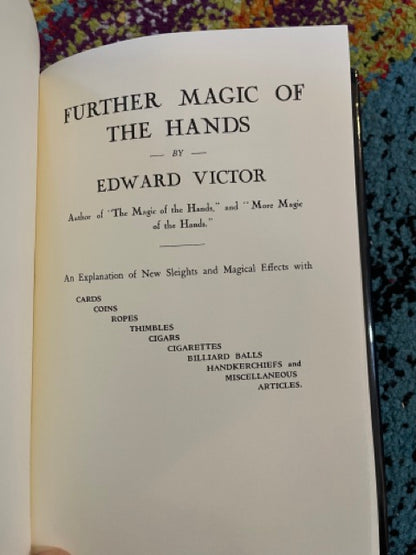 The Magic of The Hands Trilogy - Edward Victor