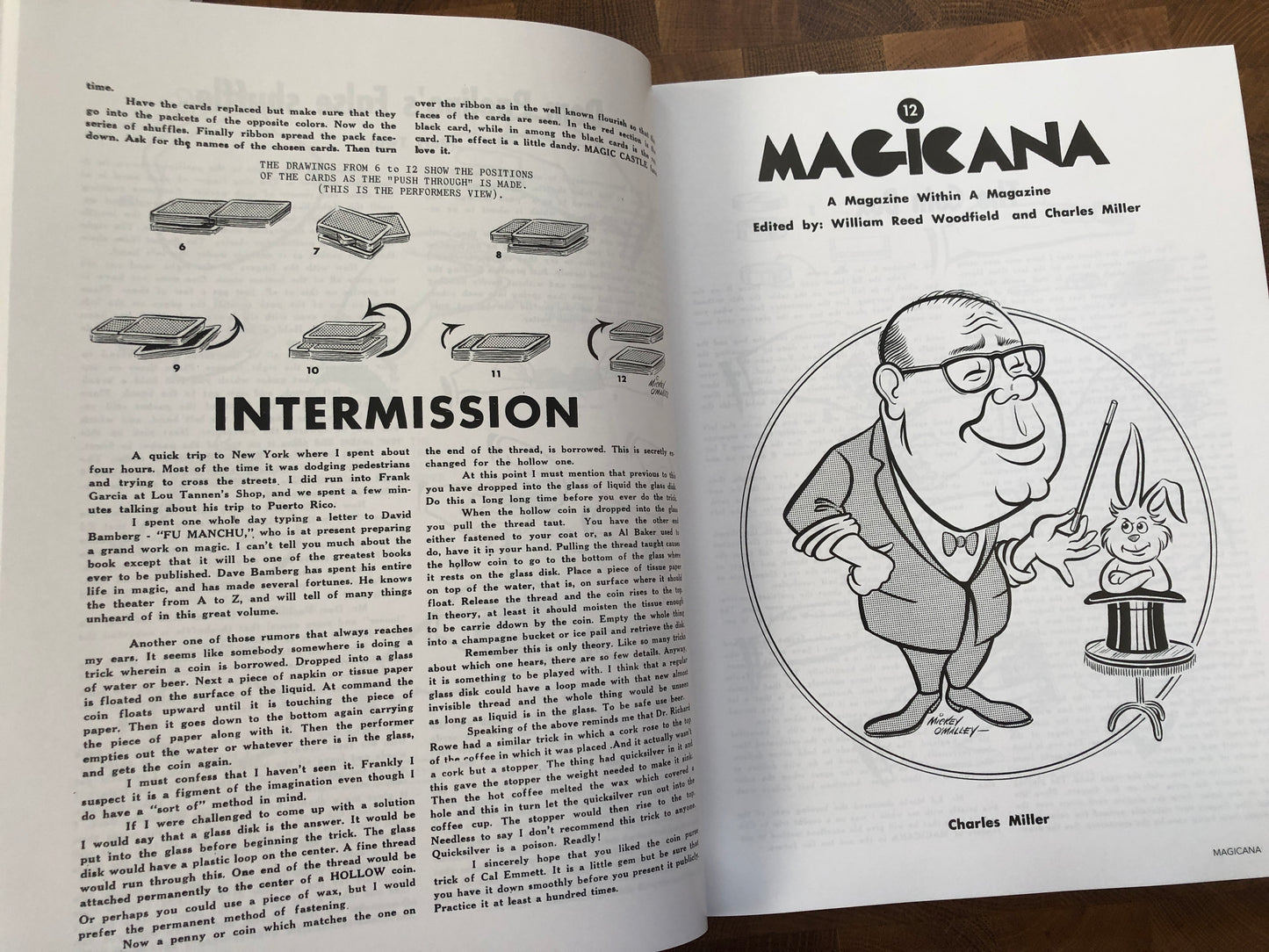 Magicana (the book) - Charlie Miller/Pitchford Entertainment