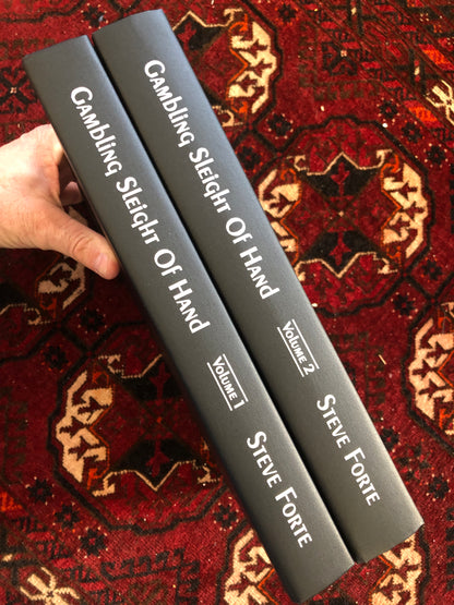 Gambling Sleight of Hand: Forte Years of Research - Steve Forte - SIGNED
