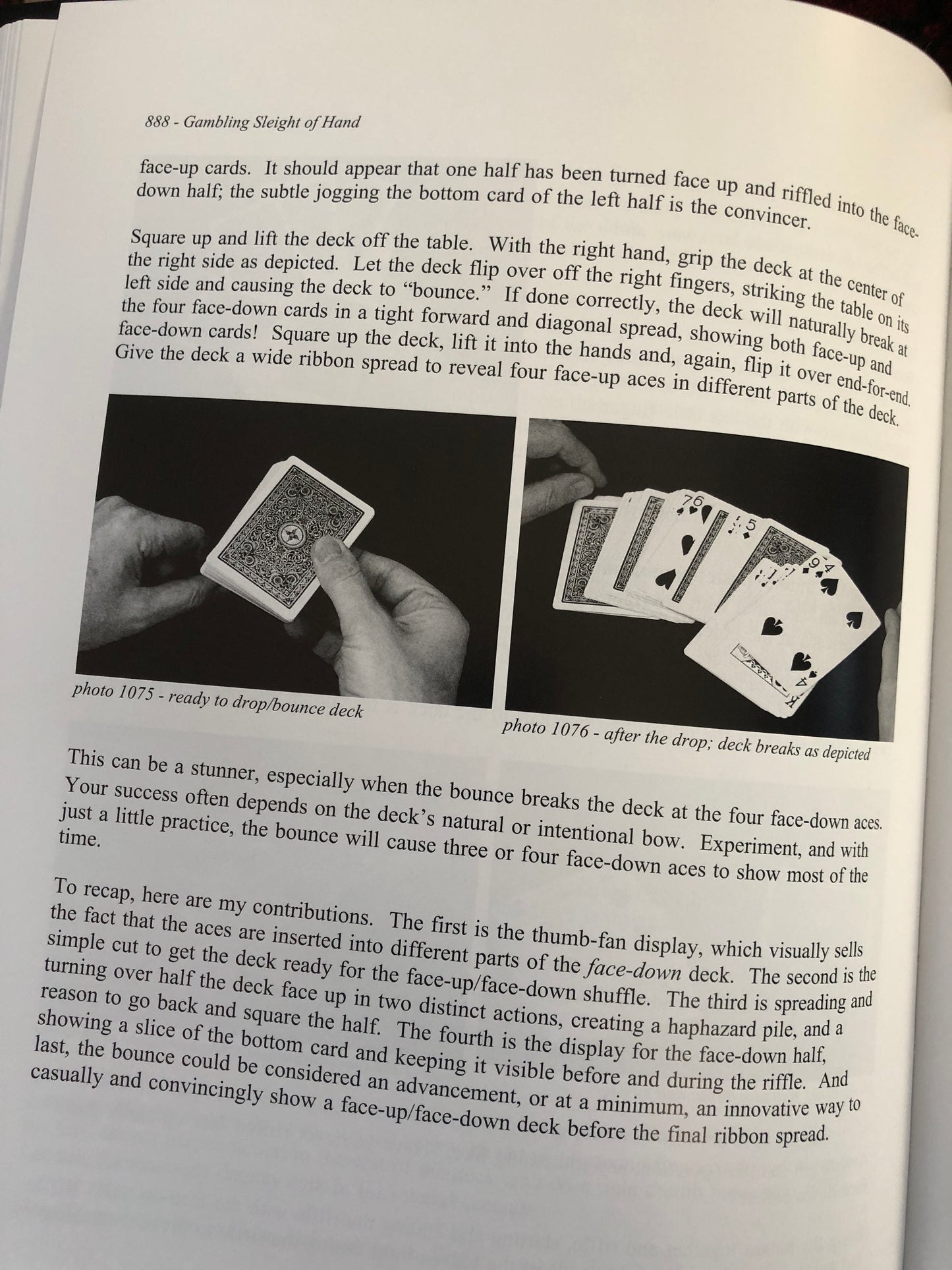 Gambling Sleight of Hand: Forte Years of Research - Steve Forte - SIGNED