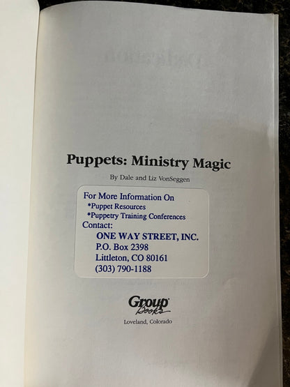 Puppets: Ministry Magic - Dale And Liz VonSeggen