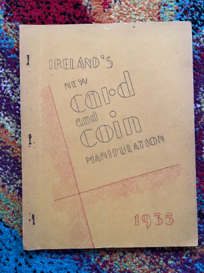 Ireland's New Card And Coin Manipulation 1935 - L.L. Ireland