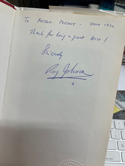 Roy Johnson Group of 6 Hardcover Books (1 copy SIGNED)