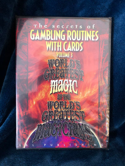 TWGM: Gambling Routines with Cards Vols.1,2,3 - DVD