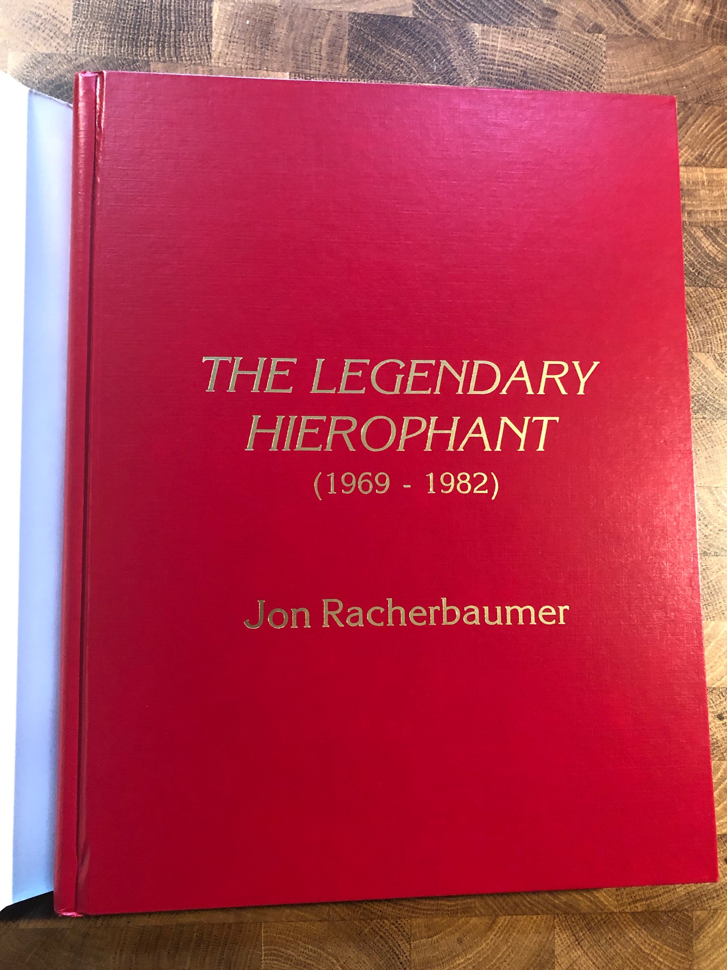 The Legendary Hierophant - Jon Racherbaumer