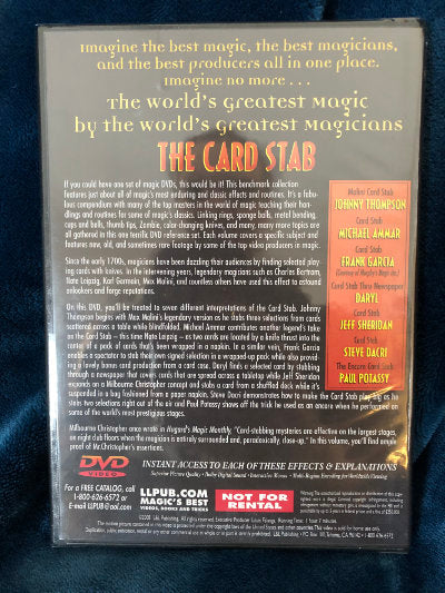TWGM: The Card Stab - DVD