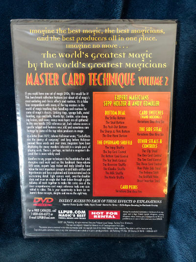 TWGM: The Secrets of Master Card Technique, Vol.2 - DVD