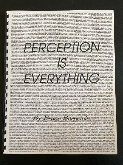 Perception Is Everything - Bruce Bernstein