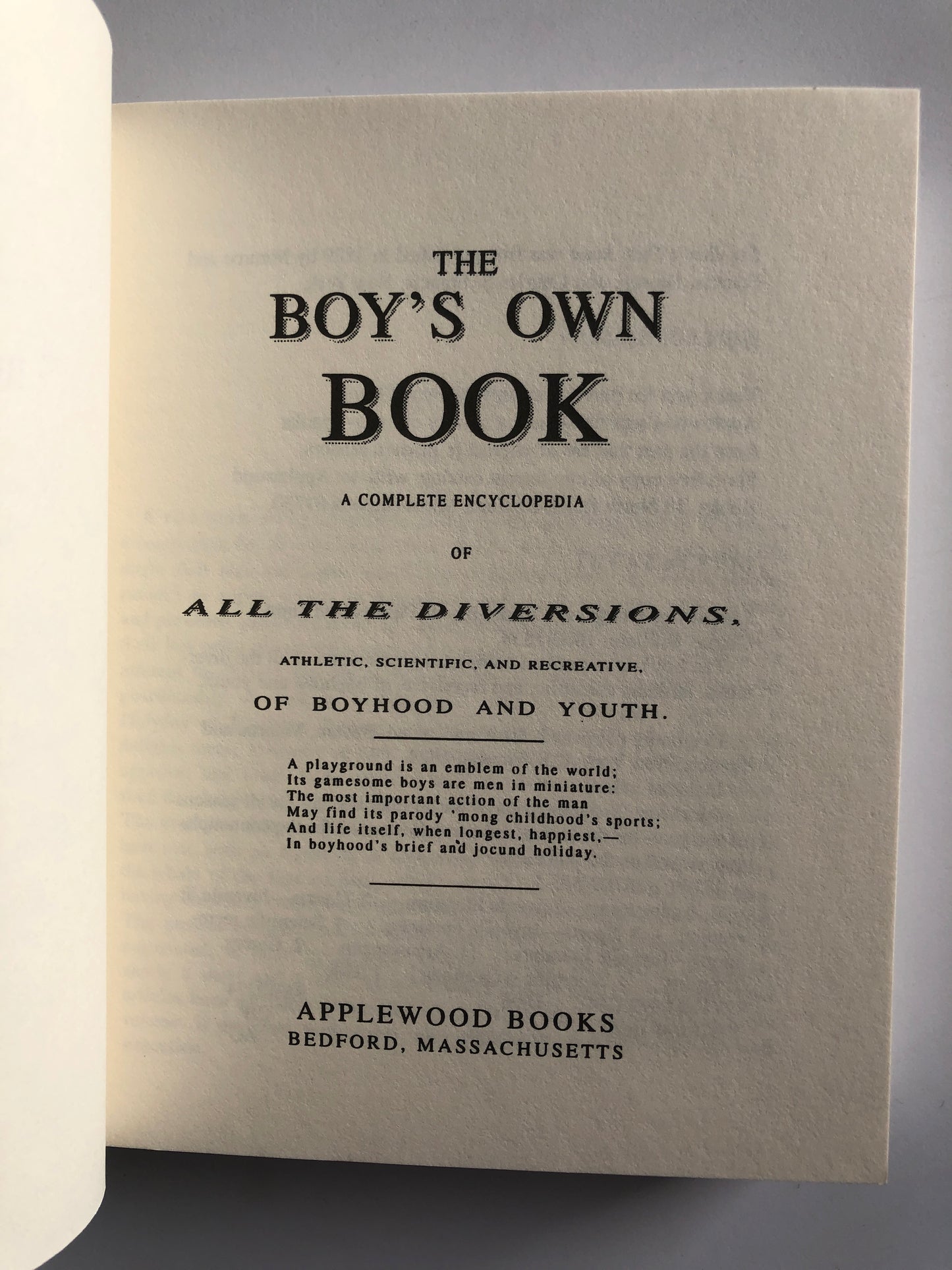 The Boy's Own Book - William Clarke