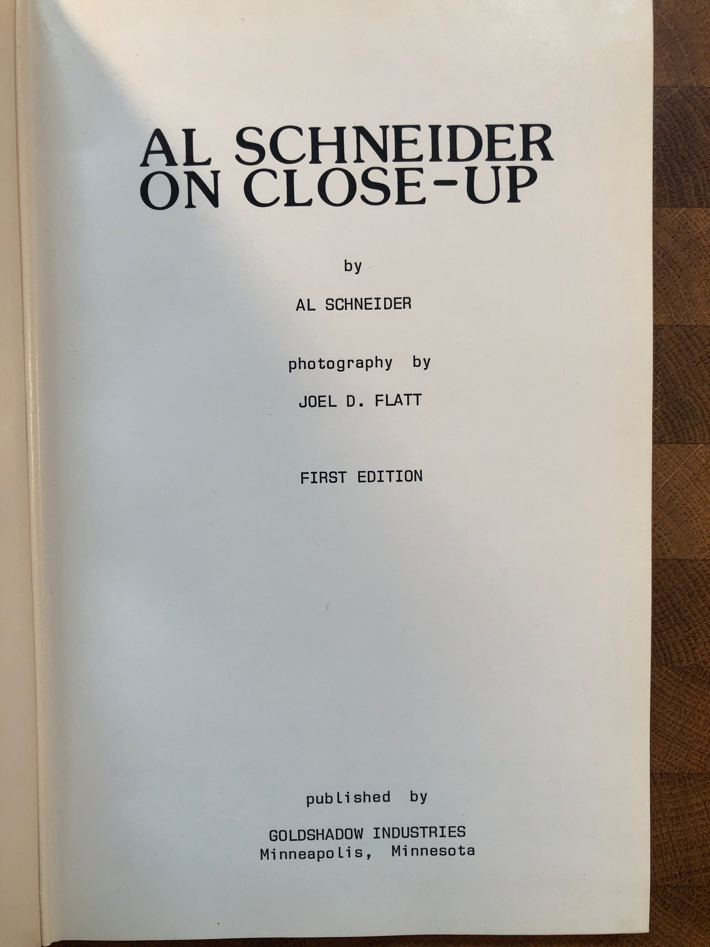 Al Schneider on Close-Up - Al Schneider