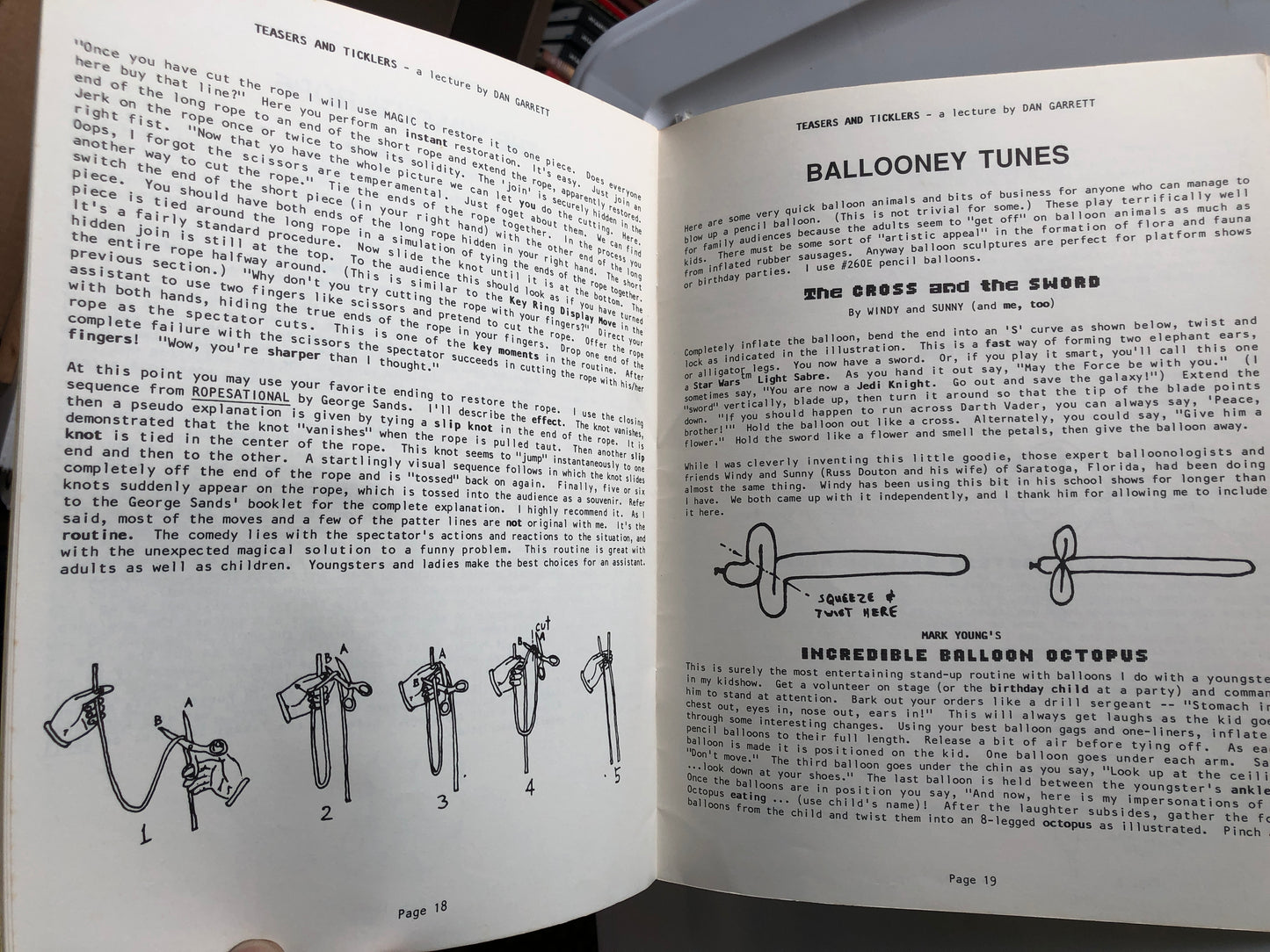 Teasers & Ticklers: The Lecture Book - Dan Garrett
