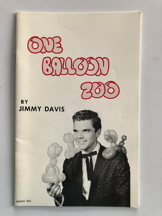 One Balloon Zoo - Jimmy Davis