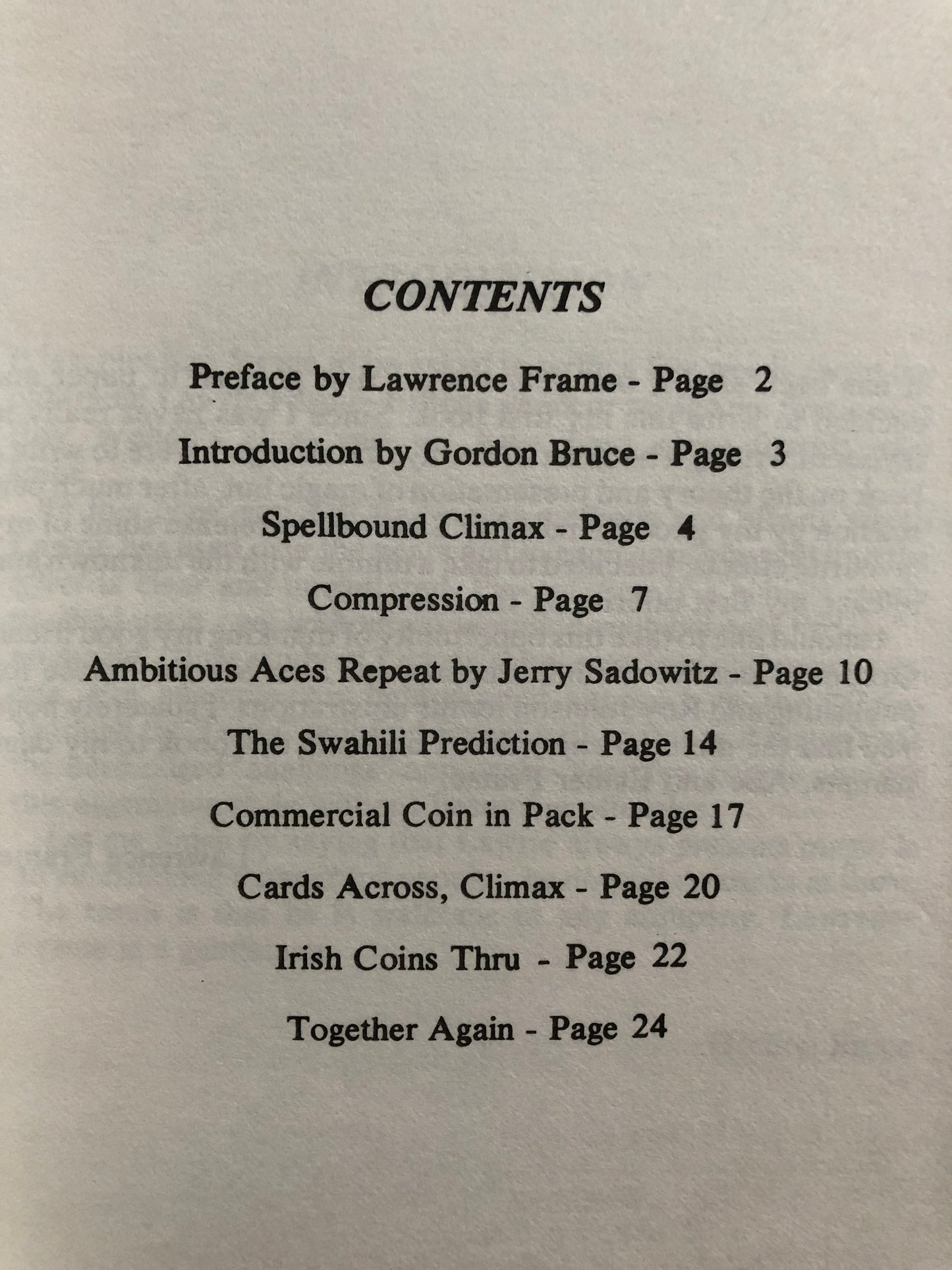 Close-Up Framework - Lawrence Frame