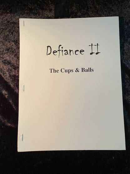 Defiance II (The Cups and Balls) - Reed McClintock