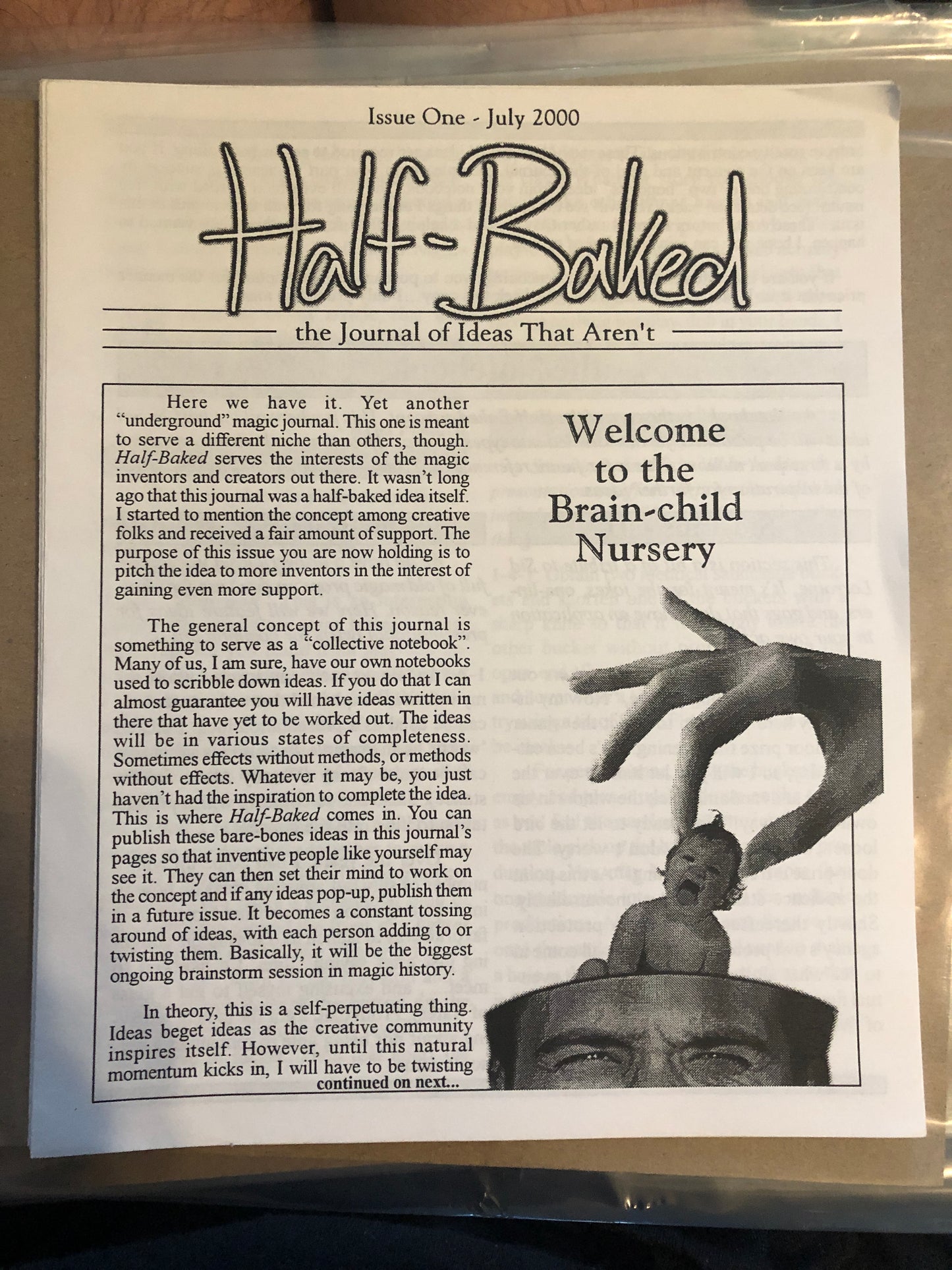 Half-Baked (Issue #1) - Ryan Piling