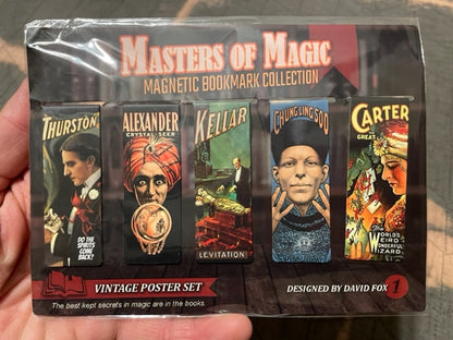 Masters of Magic Bookmark Set 1 - David Fox