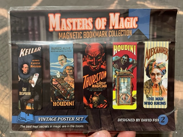 Masters of Magic Bookmark Set 2 - David Fox