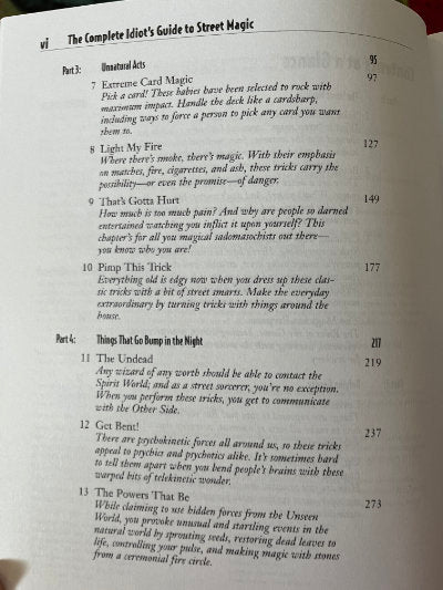 The Complete Idiot's Guide to Street Magic - Tom Ogden