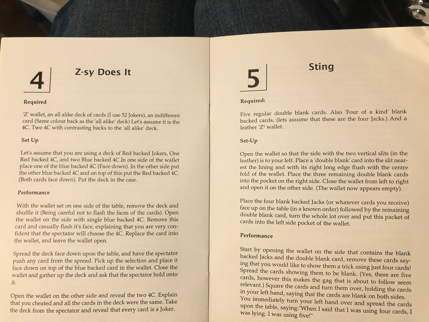 Z6, or how I overcame my fear of the "Z" wallet - Wayne Dobson