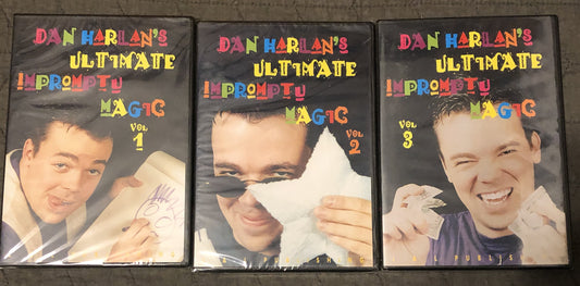 Dan Harlan's Ultimate Impromptu Magic Vols. 1-3 - DVD