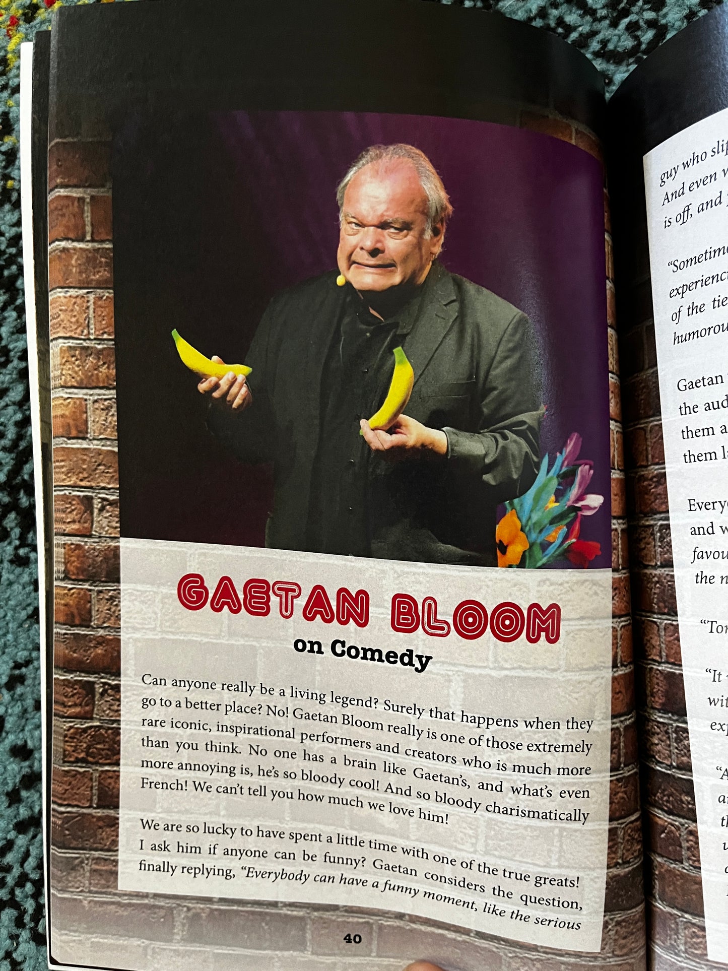 The Comedy Helpline (paperback) - Magicseen Magazine