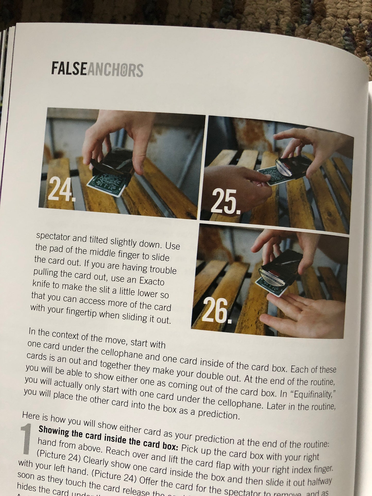 False Anchors - Ryan Schlutz (Book & gimmick)