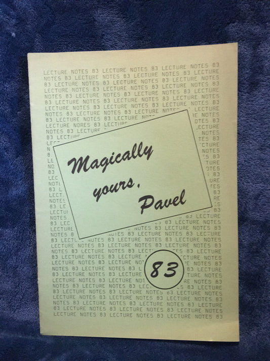 Magically Yours, Pavel - Pavel