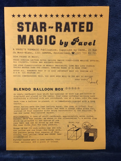 Star-Rated Magic - Pavel