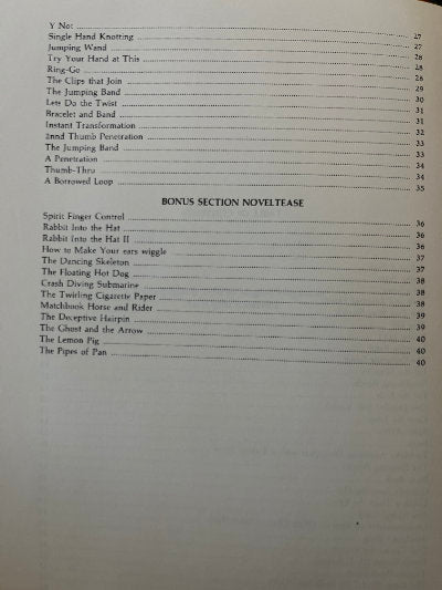 Elastrix: The Encyclopedia of Rubber Band Magic - Ed. Mishell & Abe Hurwitz