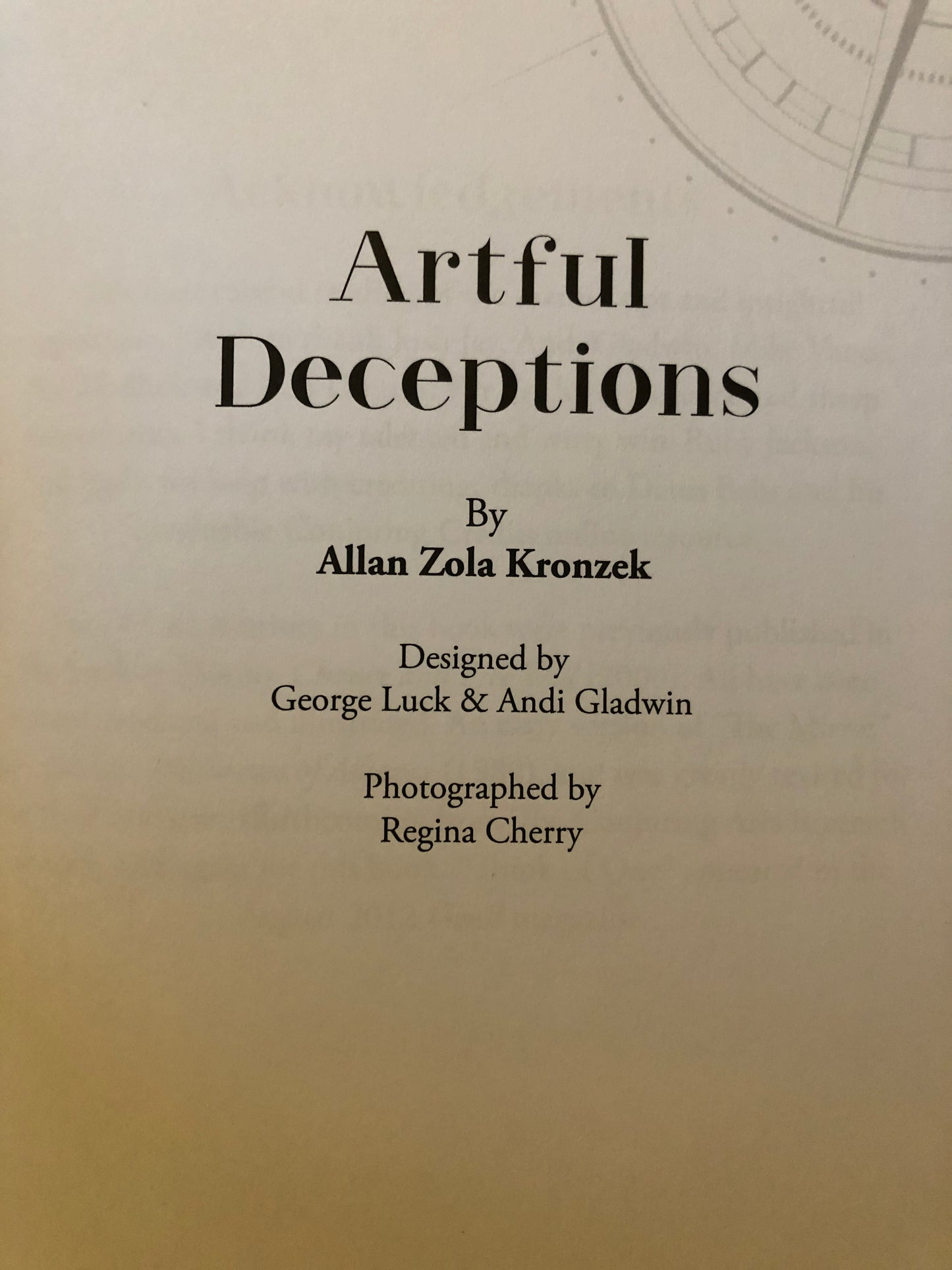 Artful Deceptions - Allan Zola Kronzek