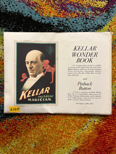 Kellar Wonder Book & Pinback Button - Phil Temple