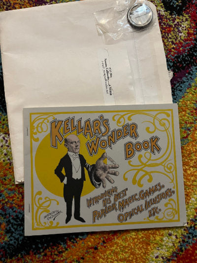 Kellar Wonder Book & Pinback Button - Phil Temple