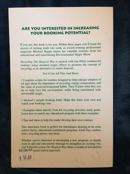 Recycling the Magical Way - Michael Rappa – Don's Magic & Books