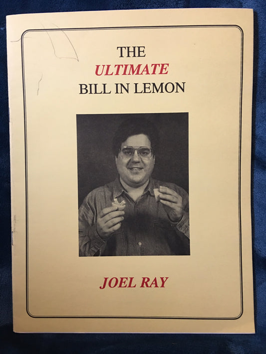 The Ultimate Bill in Lemon - Joel Ray - Signed