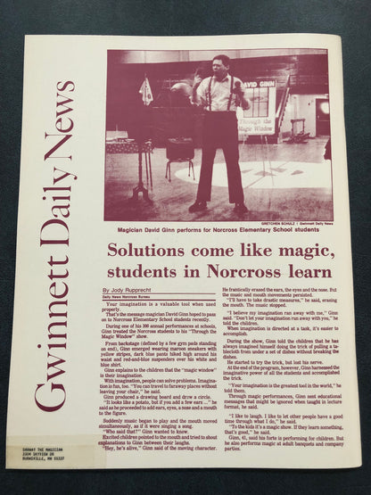 Nearly Unpublished - David Ginn
